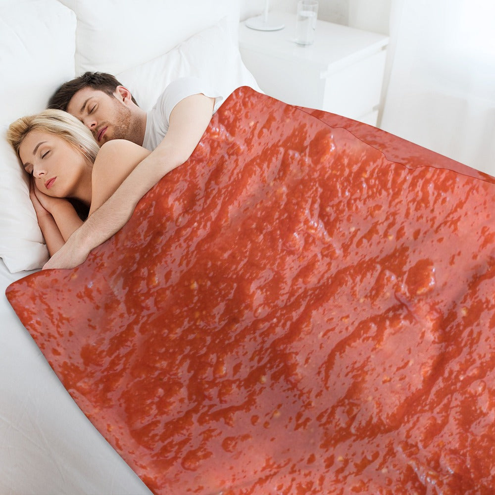 Tomato Soup Throw Blanket