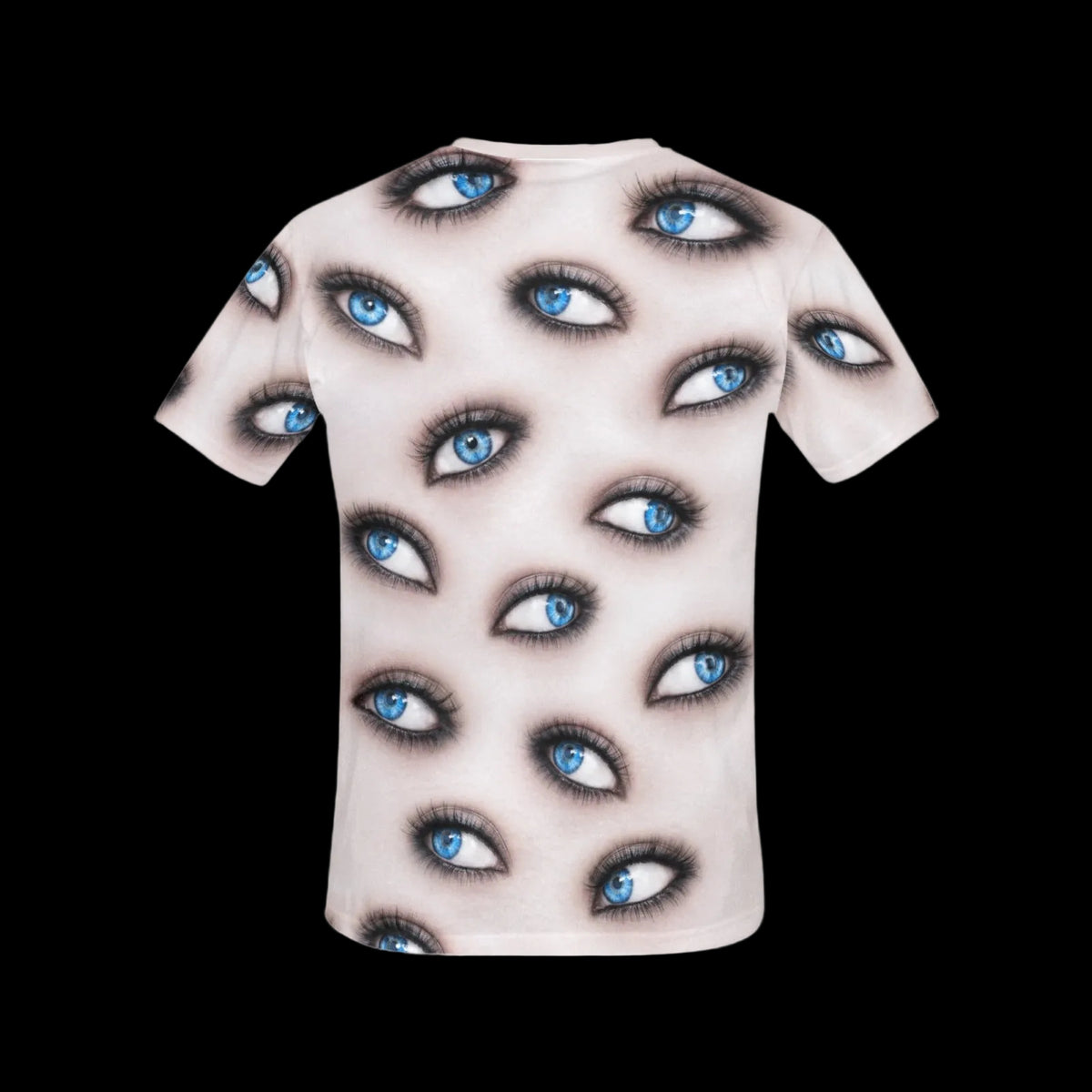 Blue Eyes Pattern Costume Shirt for Women