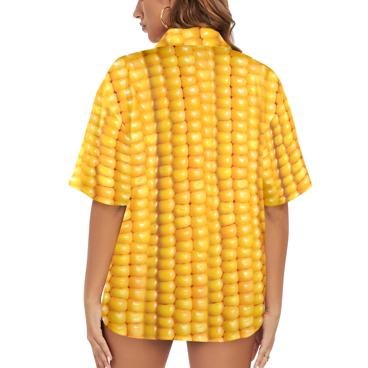 Corn Cob Women's Hawaiian Shirt