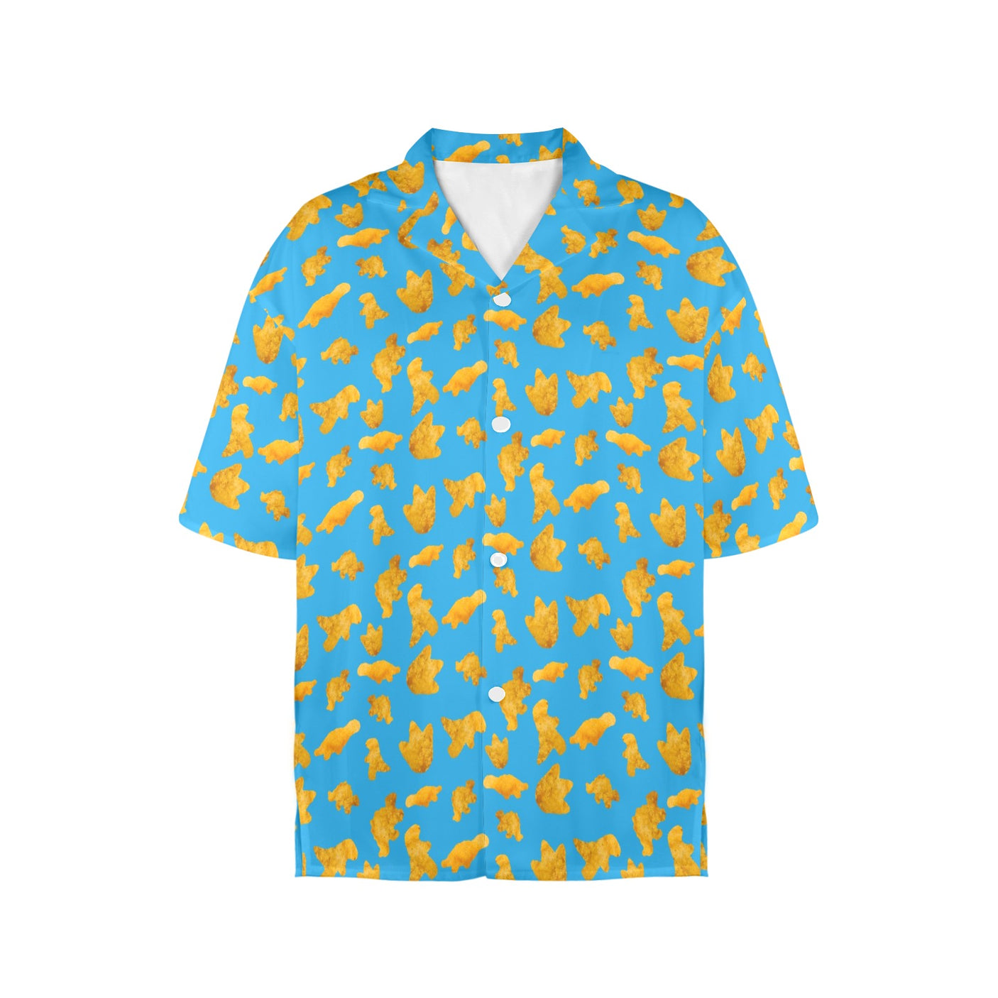 Dinosaur Chicken Nuggets Women's Hawaiian Shirt