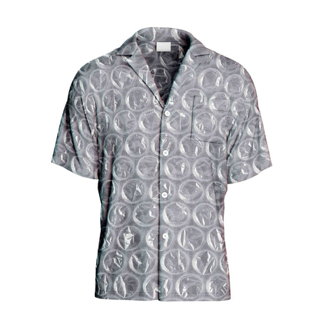 Bubble Wrap Hawaiian Shirt | Button Up Down Shirt - Random Galaxy