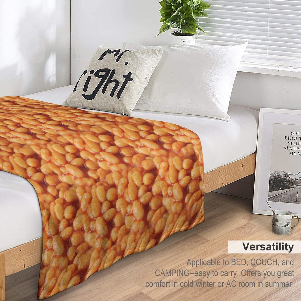 Baked Beans Throw Blanket