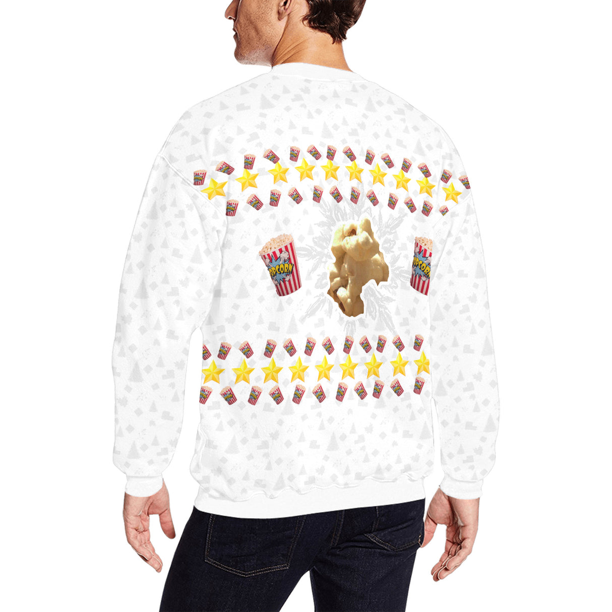 Popcorn Ugly Christmas Sweater