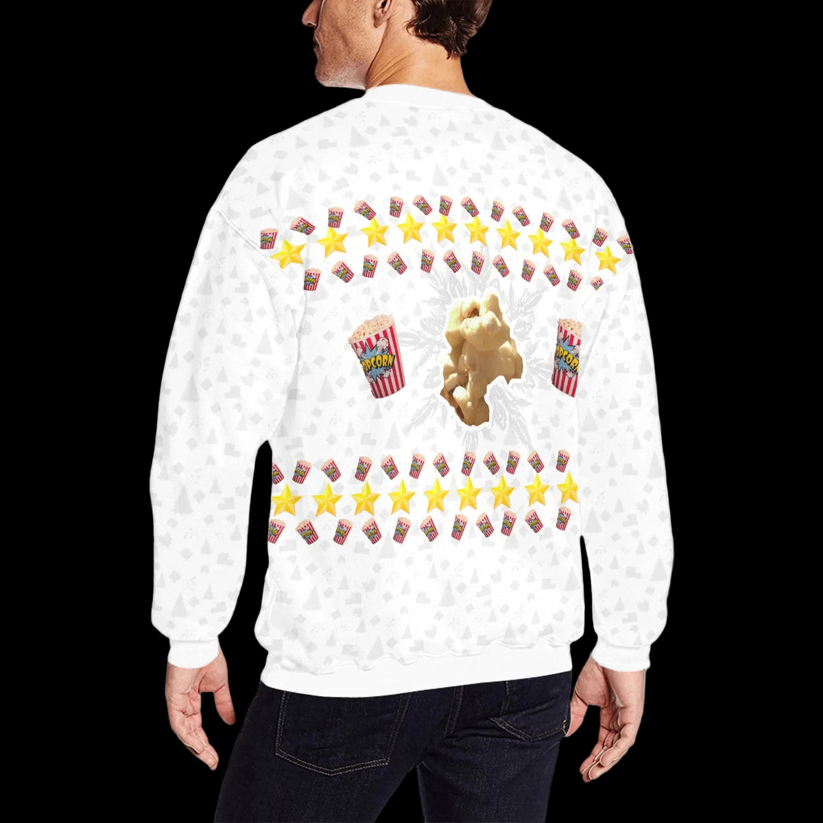 Popcorn Ugly Christmas Sweater