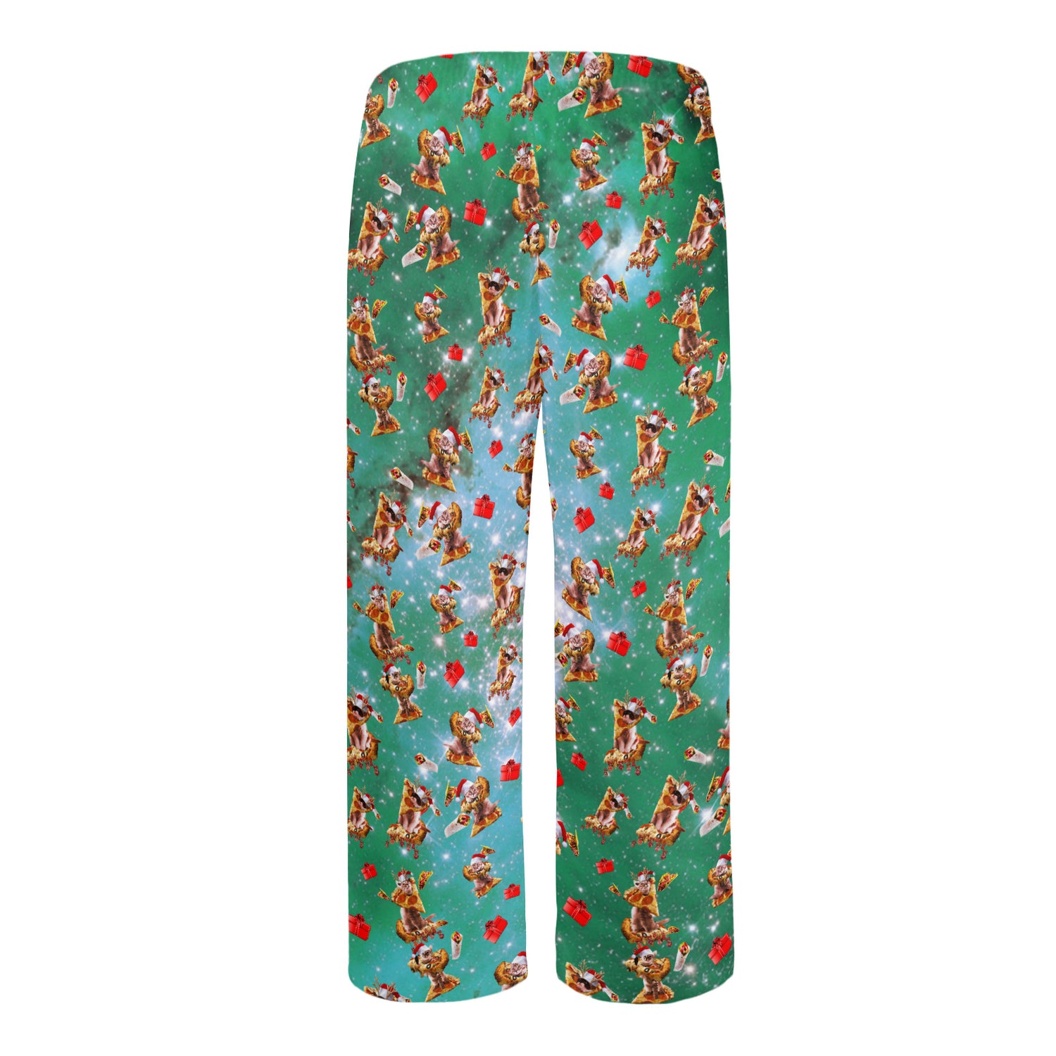 Christmas Space Cat Pajamas