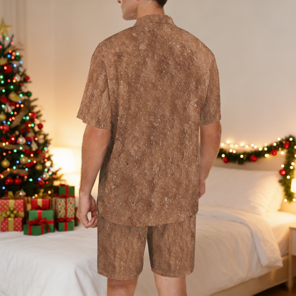 Gingerbread Man Halloween Christmas Costume Pajama Set