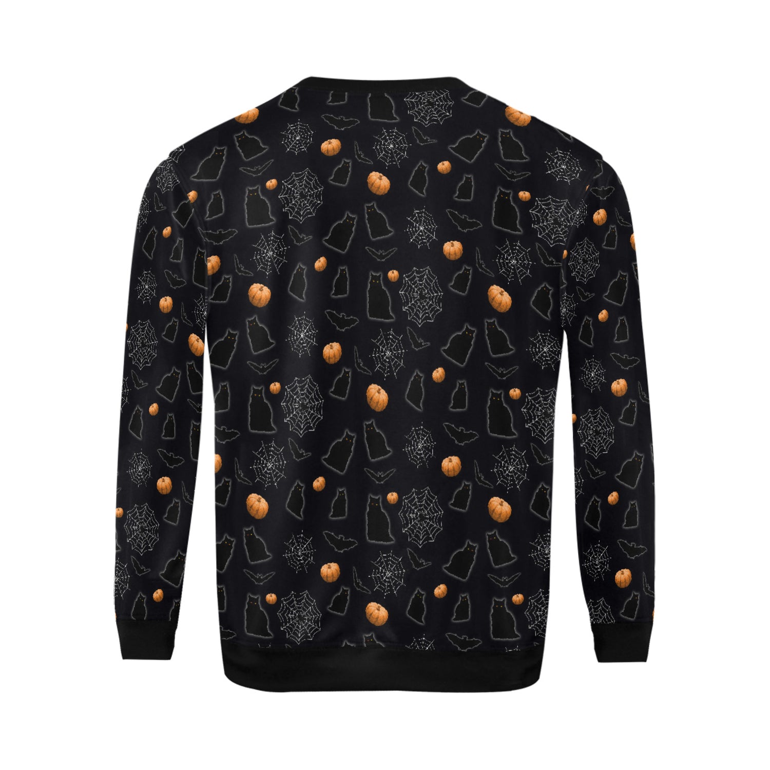 Black Cat Pumpkin Sweater