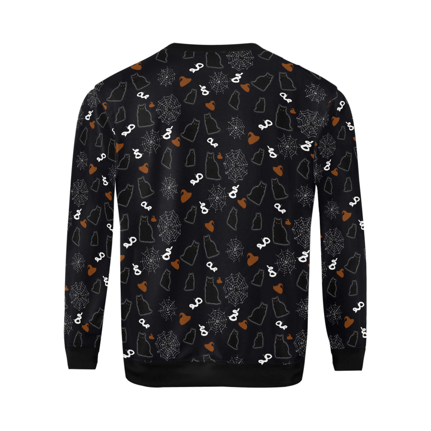 Black Cat Snake Sweater