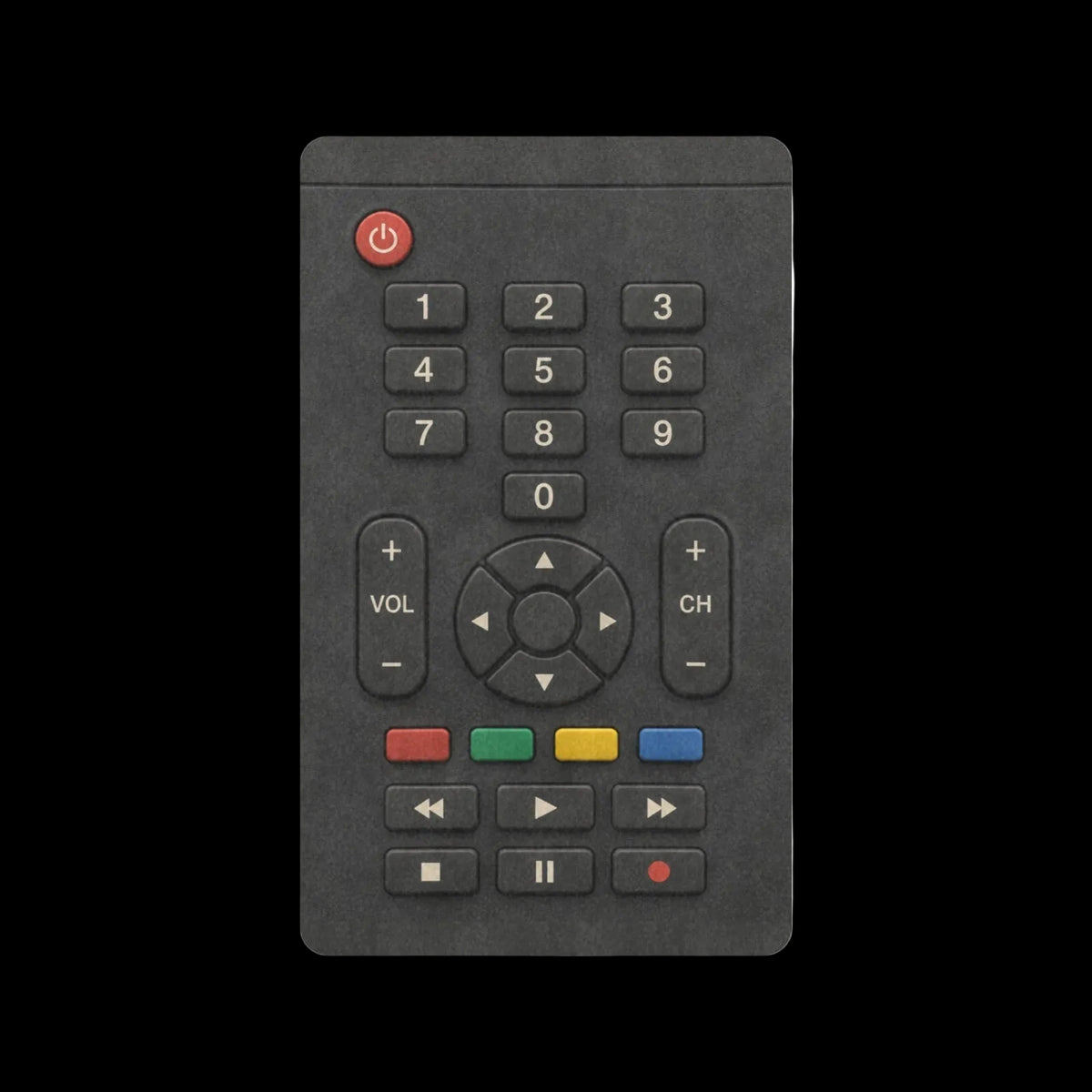 Retro TV Remote Halloween Doormat