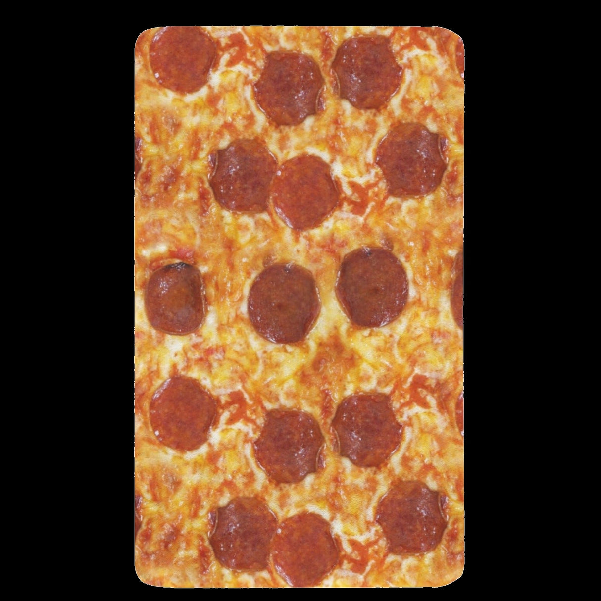 Pepperoni Pizza Twin Fitted Sheet – Funny Bedding, 39 x 75 x 15 in