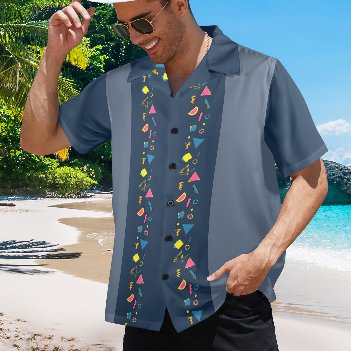 Arcade Floor Carpet Hawaiian Shirt | Button Up Down Shirt
