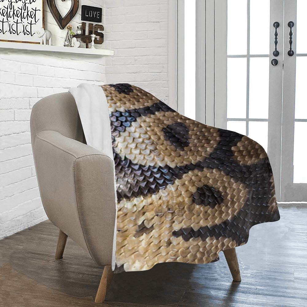 Snake Skin Throw Blanket