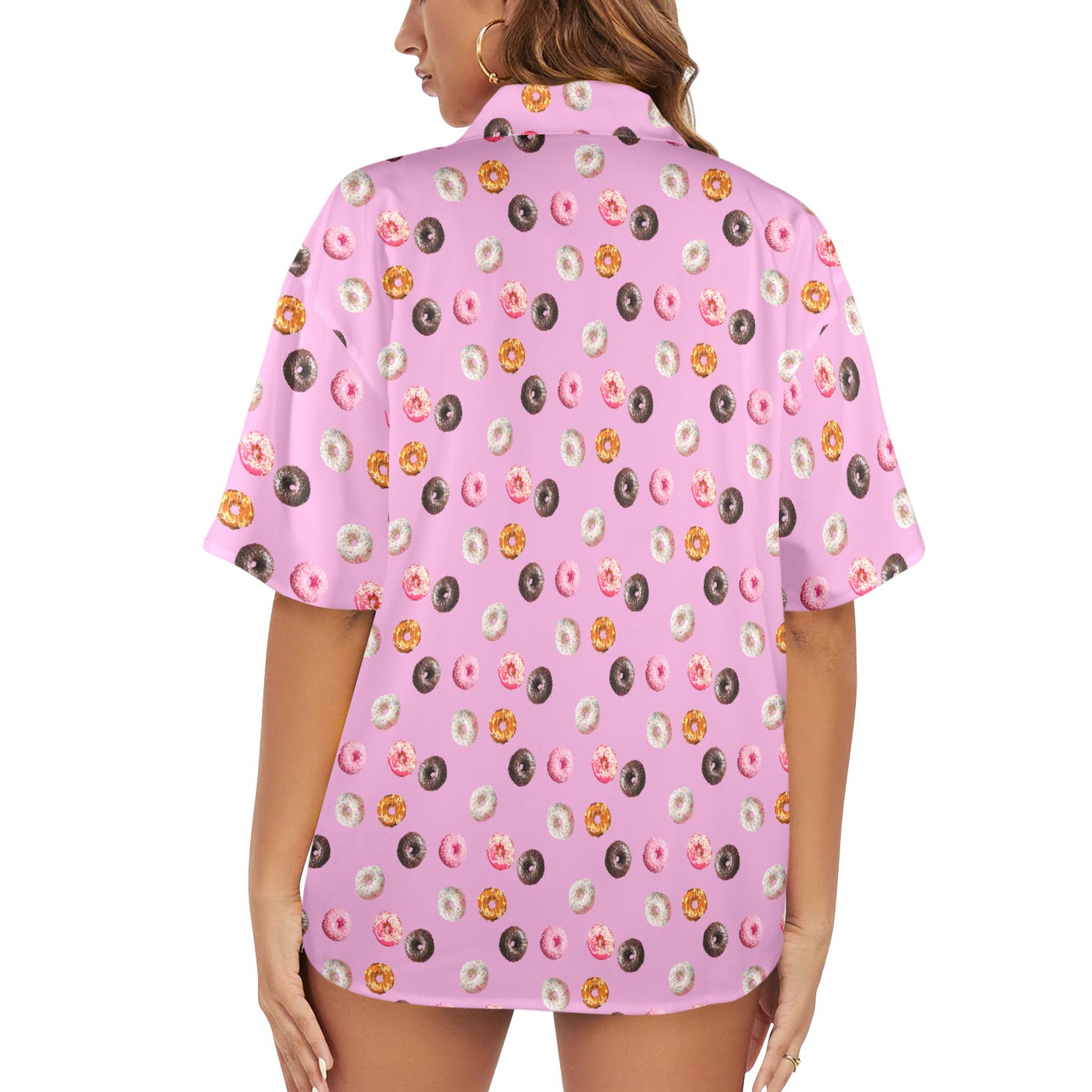 Donut Women's Hawaiian Shirt