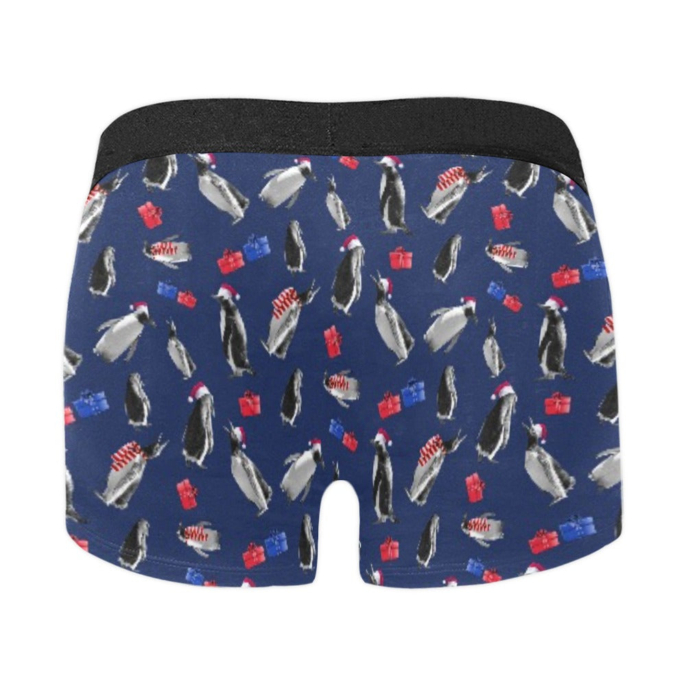 Christmas Penguin Boxer Brief Boxers