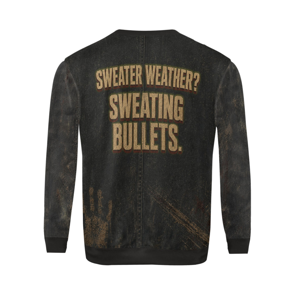 Sweating Bullets Axe Murderer Halloween Sweatshirt