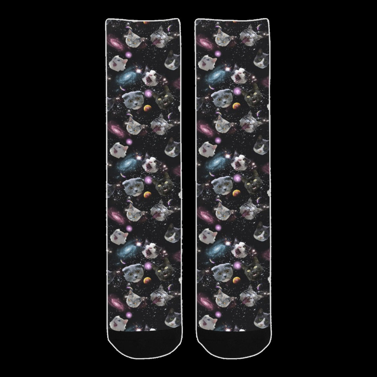 Space Cat Socks