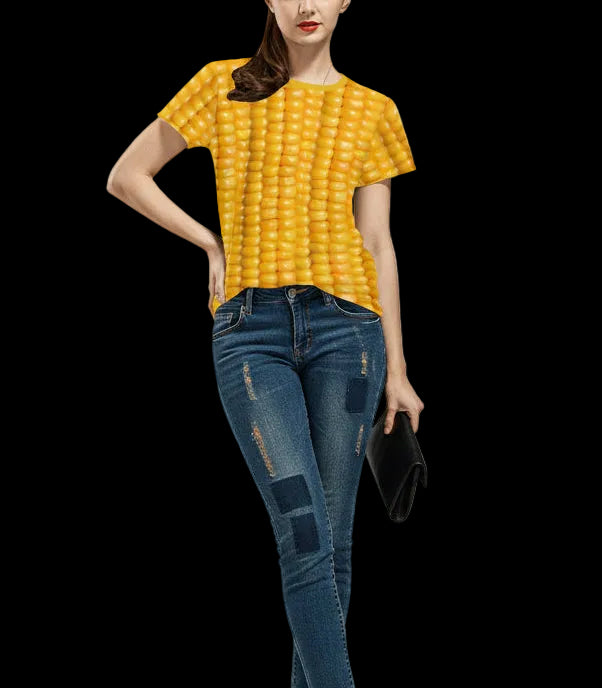 Corn Cob Costume Shirt for Women
