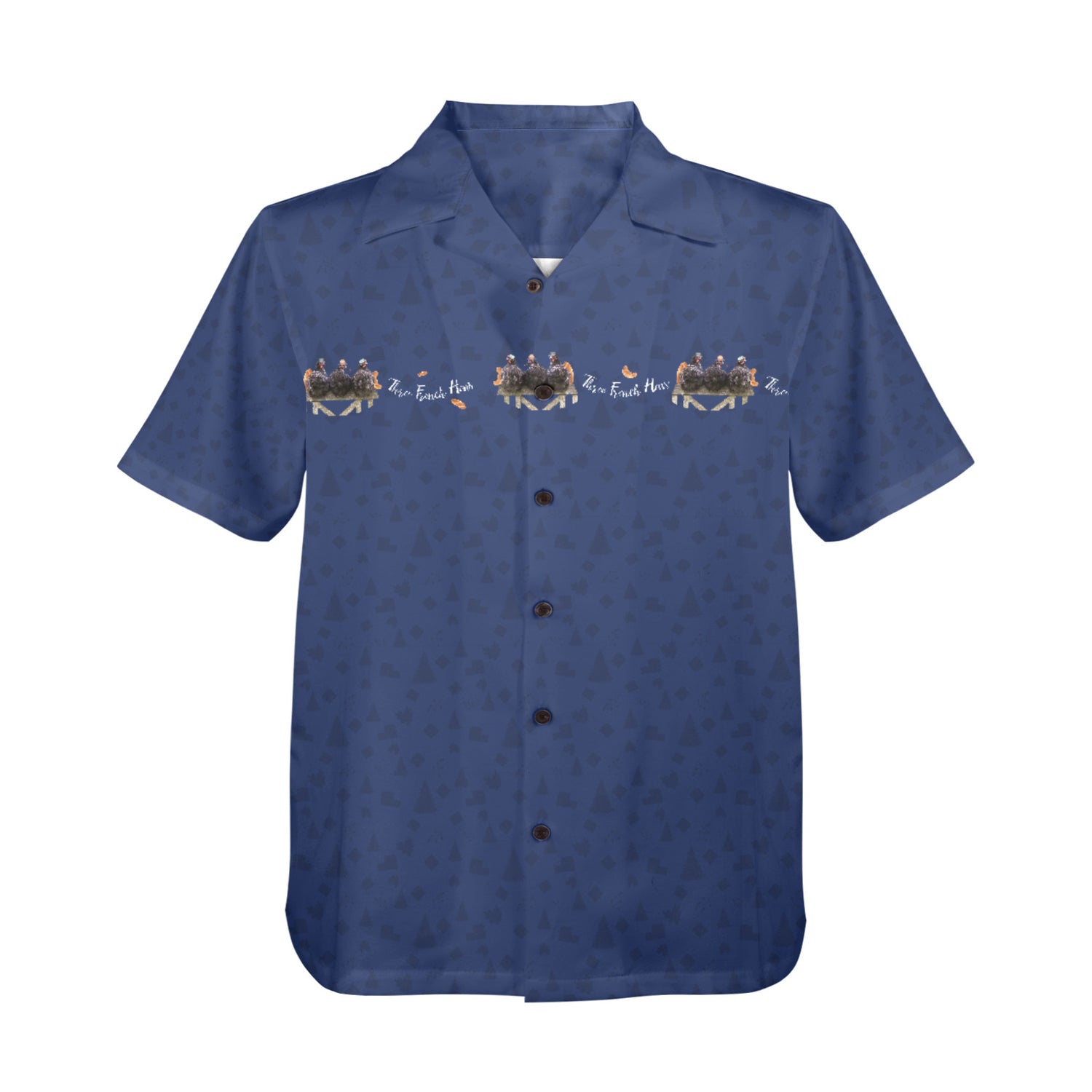 French Hens 12 Days of Christmas Hawaiian Shirt | Button Up Down Shirt