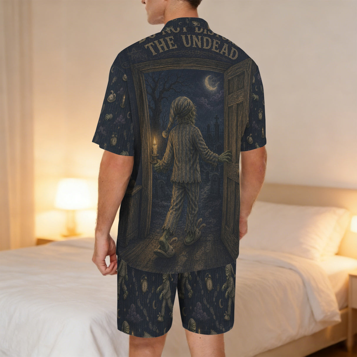 Sleepwalking Dead Halloween Costume Pajama Set