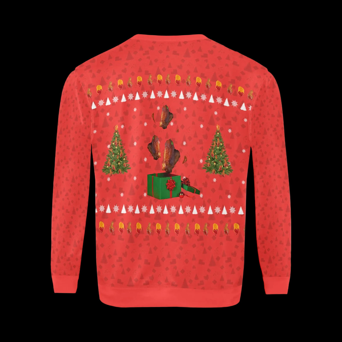 Chicken Wing Ugly Christmas Sweater