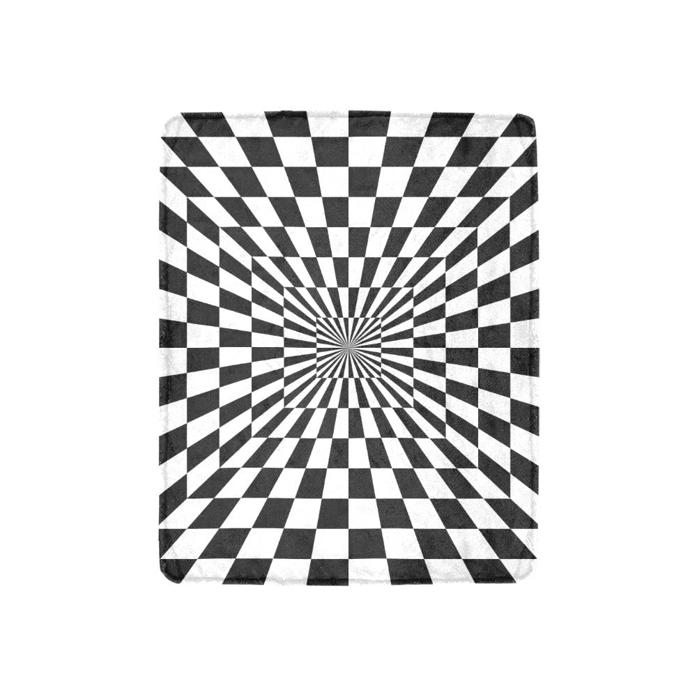 Optical Illusion Throw Blanket