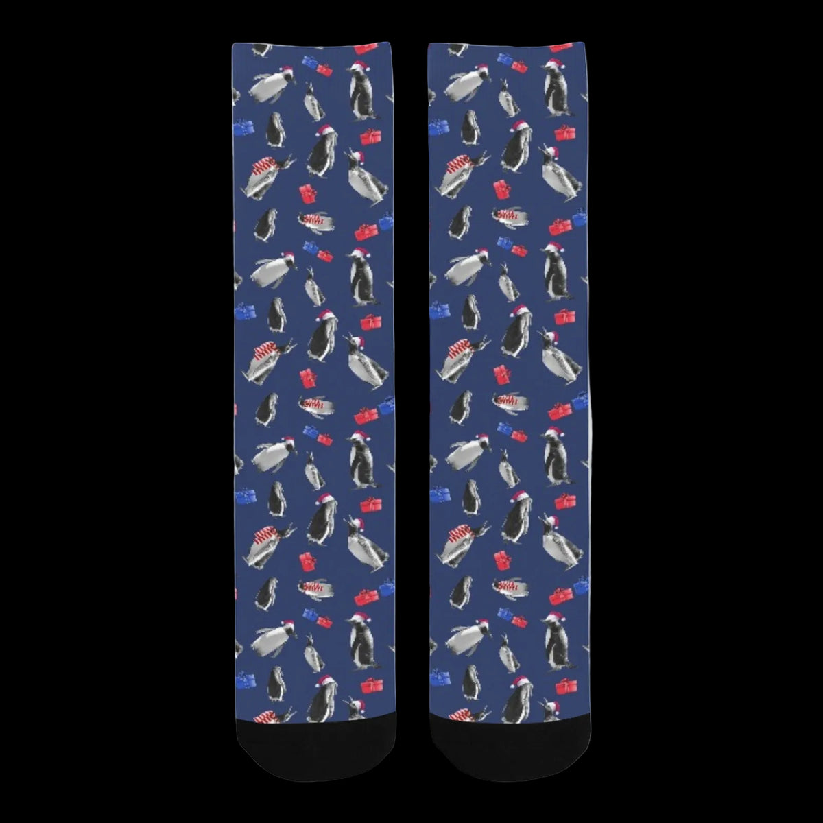 Christmas Penguin Socks