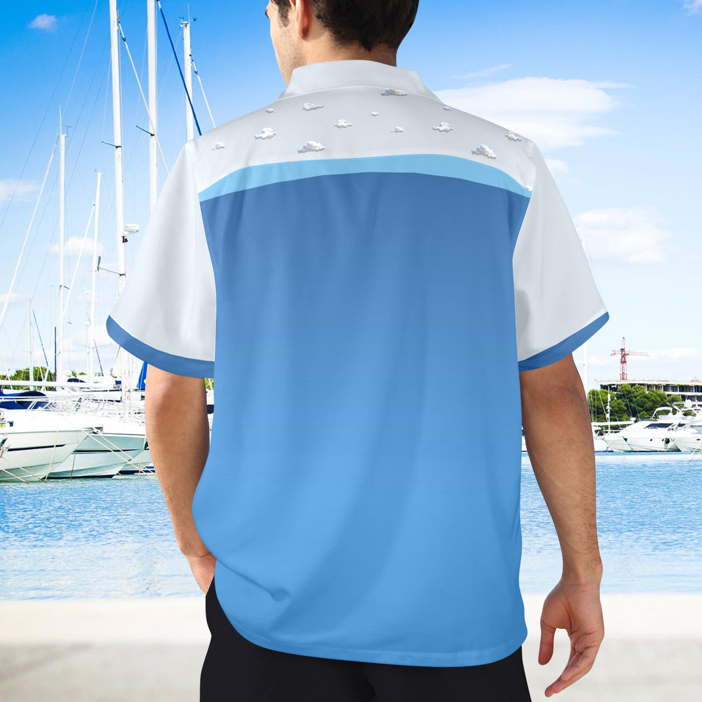 Clouds Hawaiian Shirt | Button Up Down Shirt