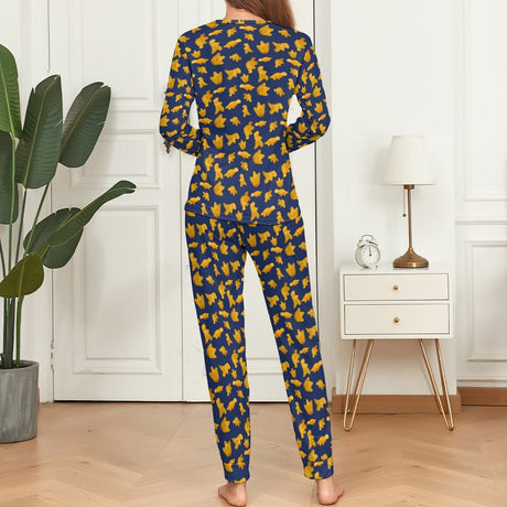 Dinosaur Chicken Nuggets Costume Pajamas for Women - Random Galaxy