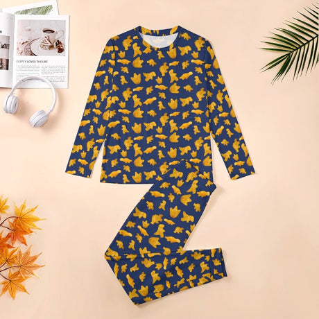 Dinosaur Chicken Nuggets Costume Pajamas - Random Galaxy
