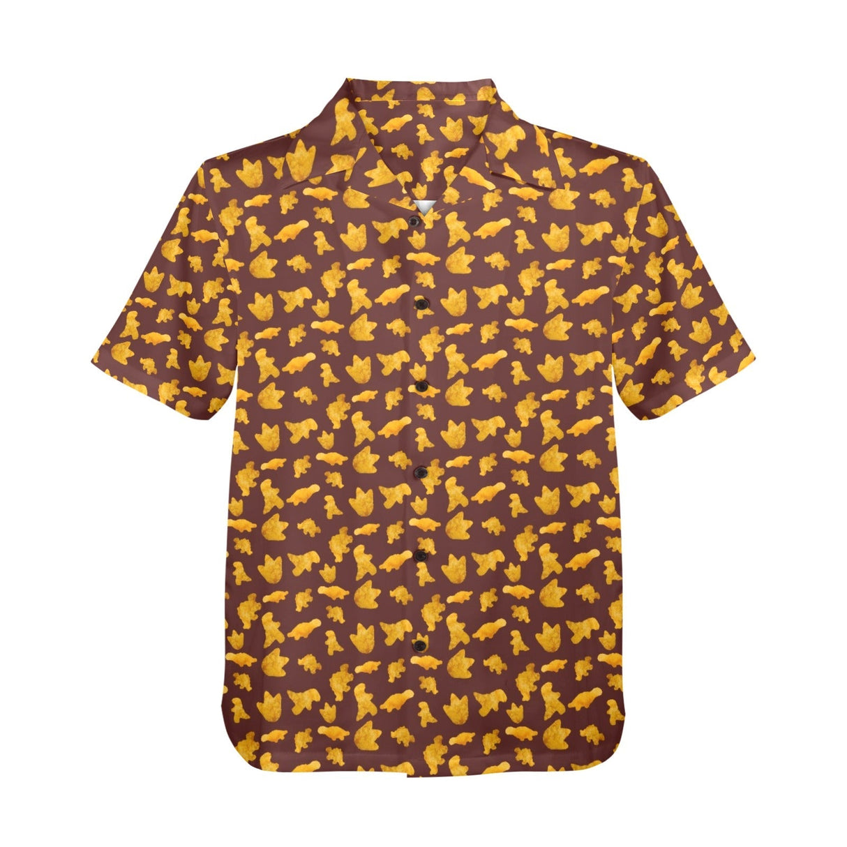 Dinosaur Chicken Nuggets Hawaiian Shirt additional product view