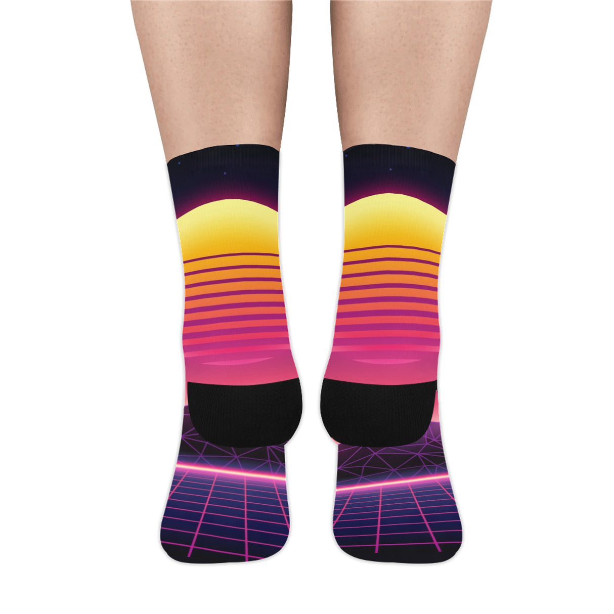 Synthwave Socks