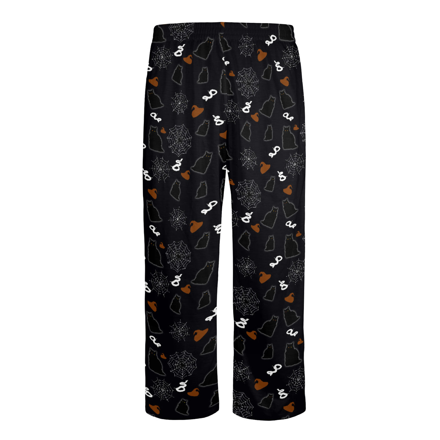 Black Cat Snake Spider Halloween Pajamas