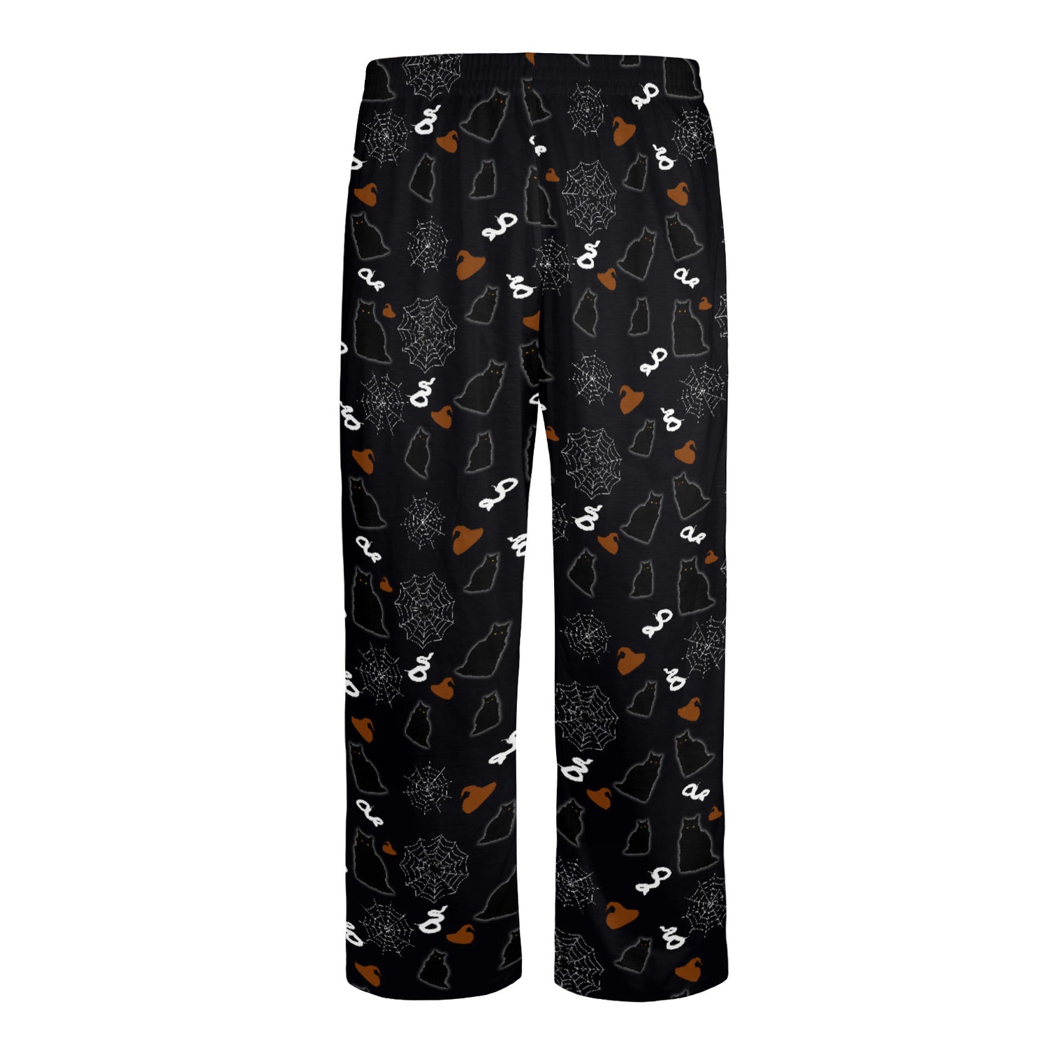 Black Cat Snake Spider Halloween Pajamas