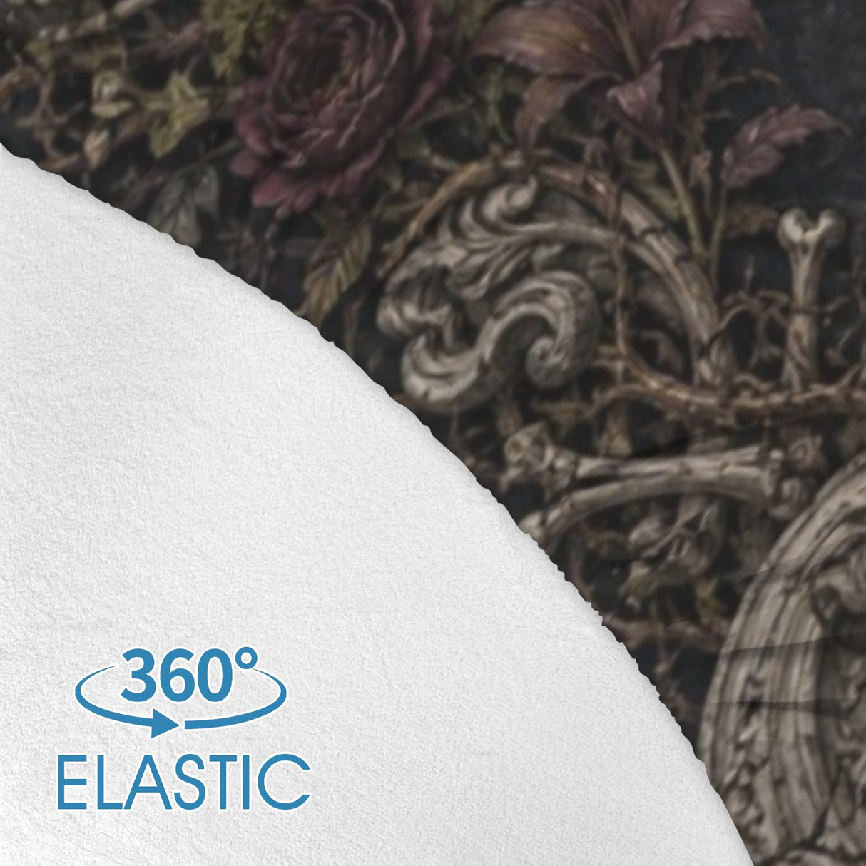 Rest in Pieces – Gothic Halloween Fitted Sheet