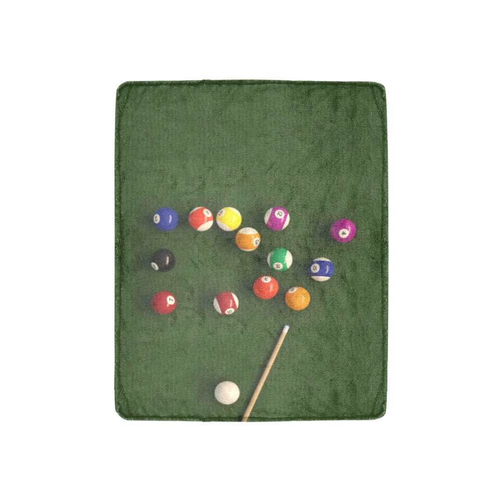 Snooker Billiards Throw Blanket