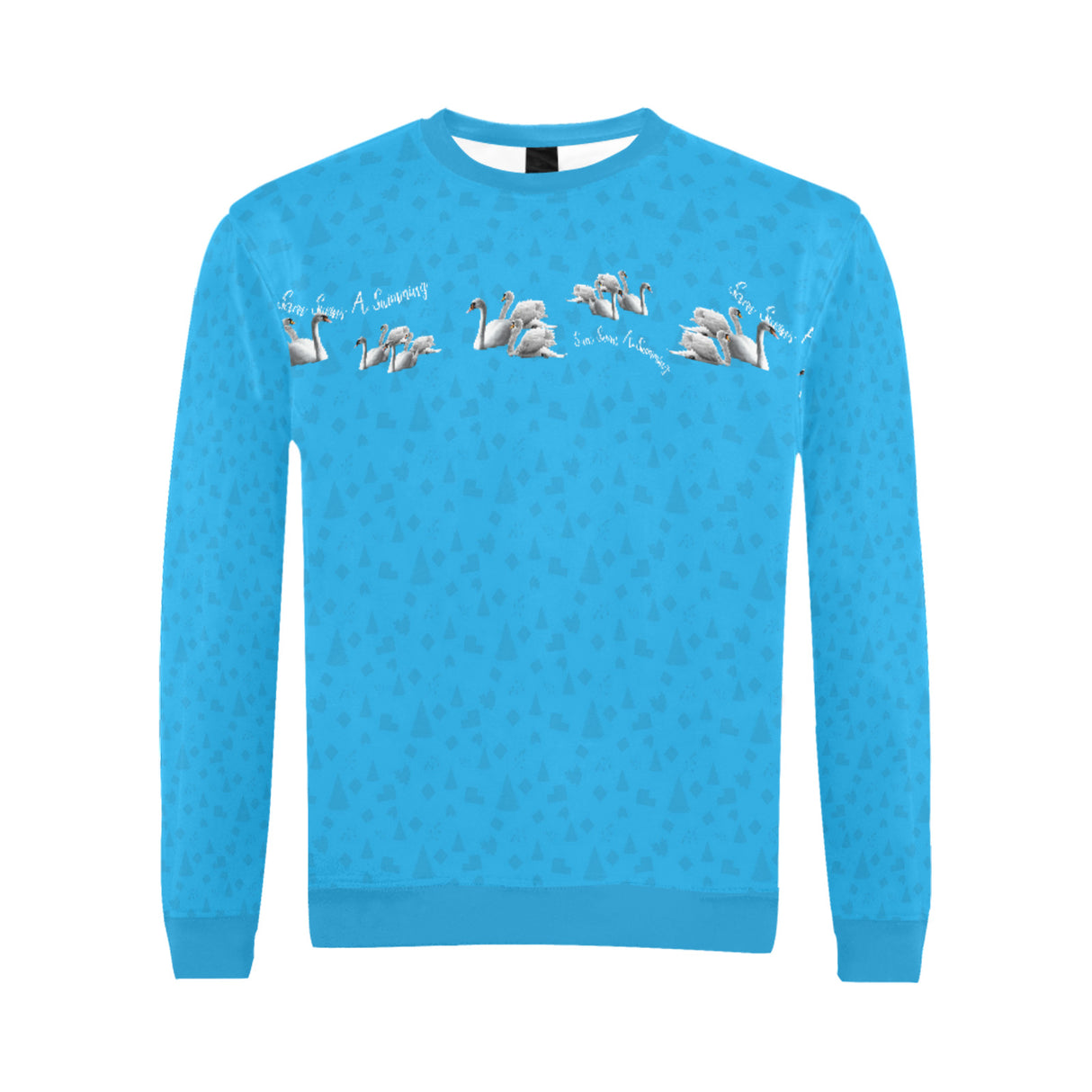 Swans Swimming 12 Days of Christmas Sweater
