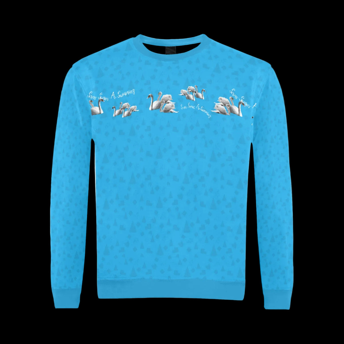 Swans Swimming 12 Days of Christmas Sweater