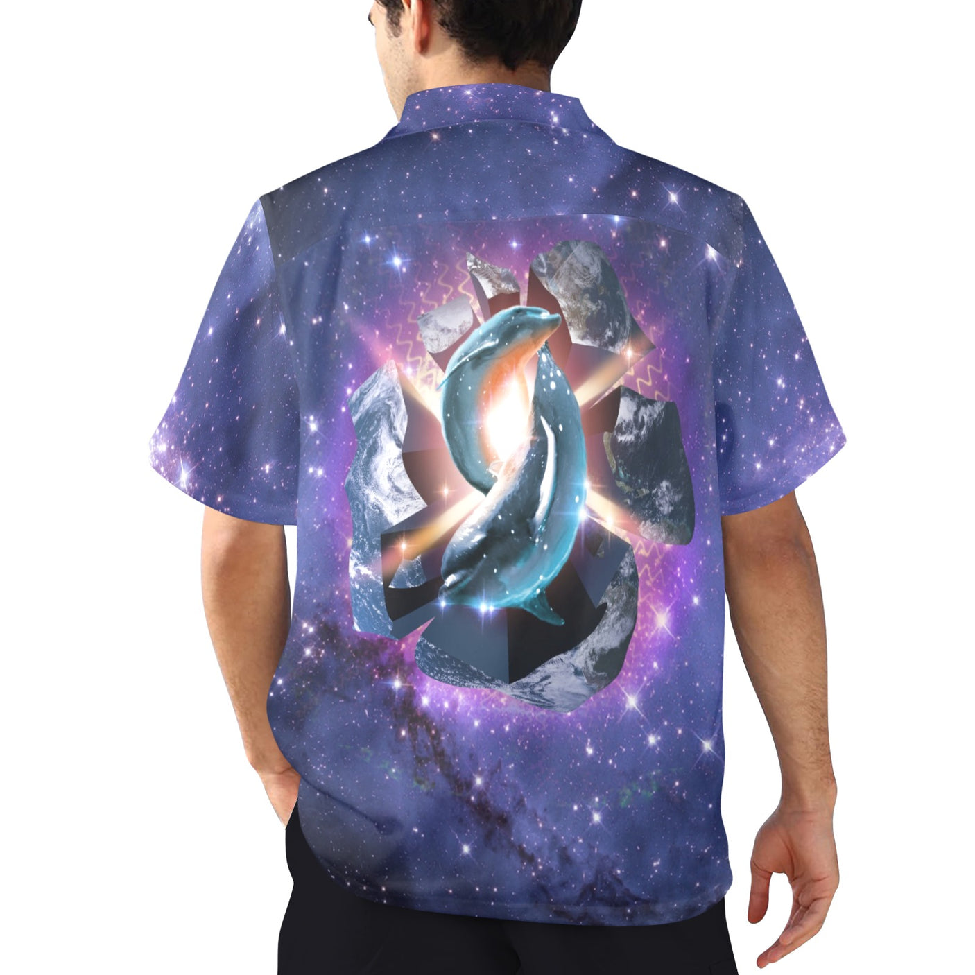 Yin Yang Dolphin Hawaiian Shirt