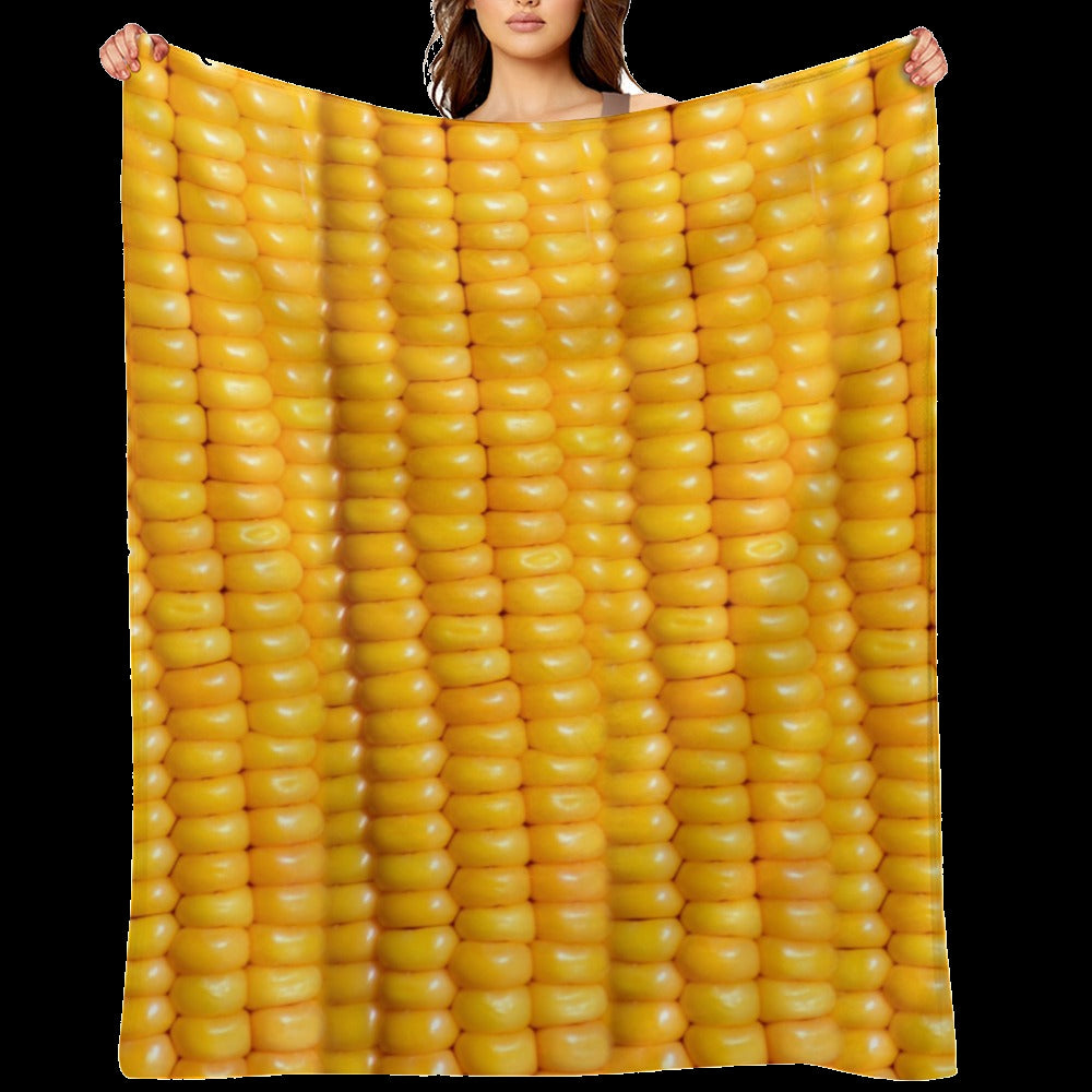 Corn Cob Throw Blanket