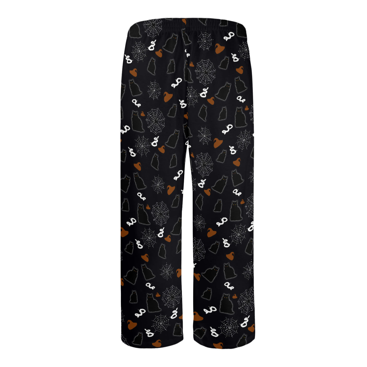 Black Cat Snake Spider Halloween Pajamas