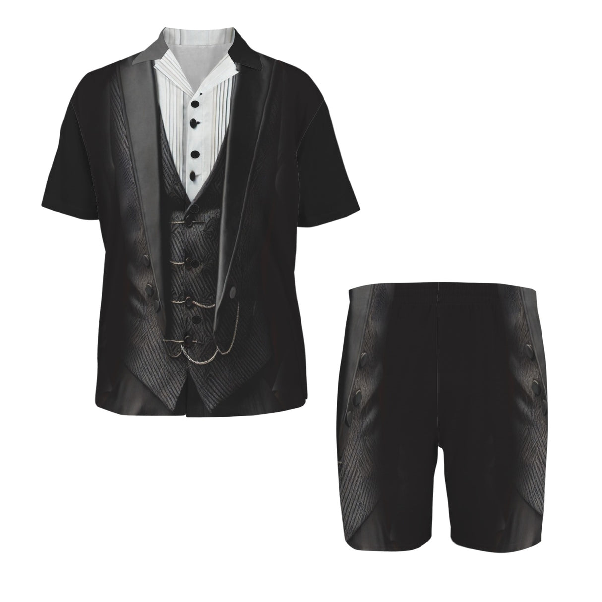 Haunted Butler Tuxedo Costume Pajama Set