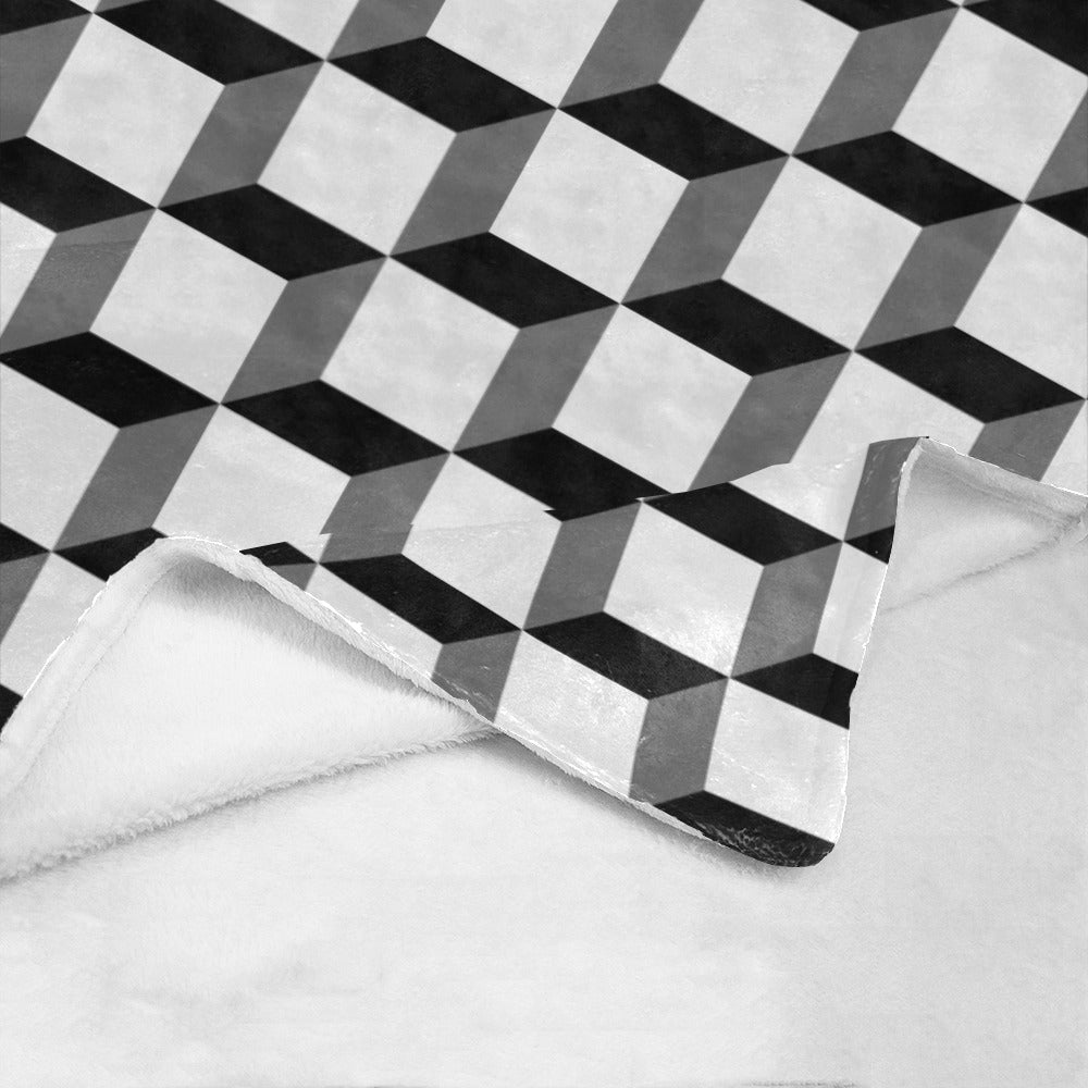 Optical Illusion Throw Blanket
