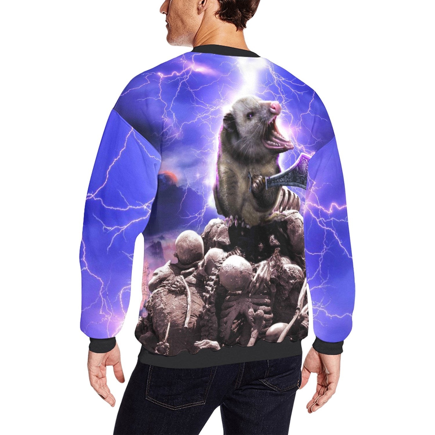 Lightning Possum Sweater