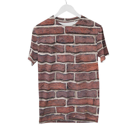 Brick Wall Shirt | AOP 3D Tee Shirts - Random Galaxy Official