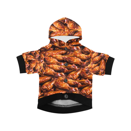 Chicken Wing Dog Costume Hoodie For Dogs - Random Galaxy