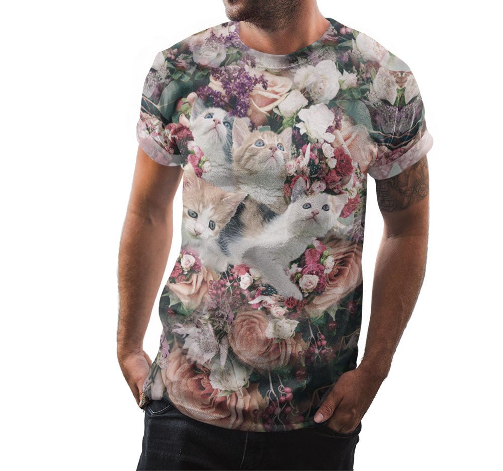Flower Cat Shirt - Random Galaxy Official