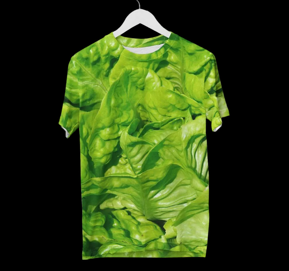 Lettuce Salad Shirt | AOP 3D Tee Shirts - Random Galaxy Official