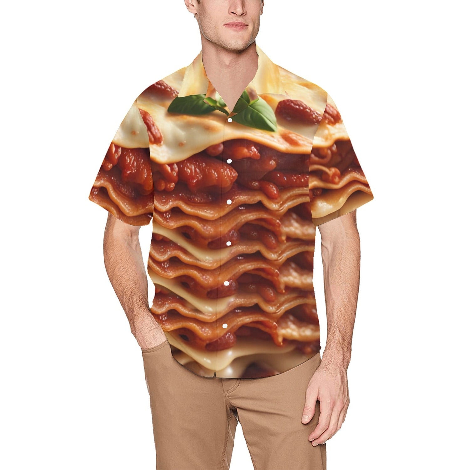 Men's All Over Print Hawaiian Shirt With Chest Pocket(ModelT58) - Inkedjoy