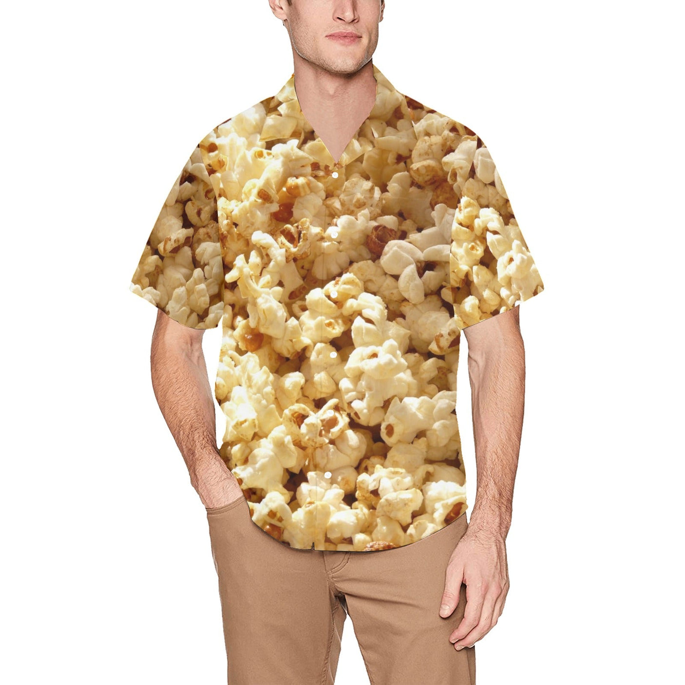 Men's All Over Print Hawaiian Shirt With Chest Pocket(ModelT58) - Inkedjoy