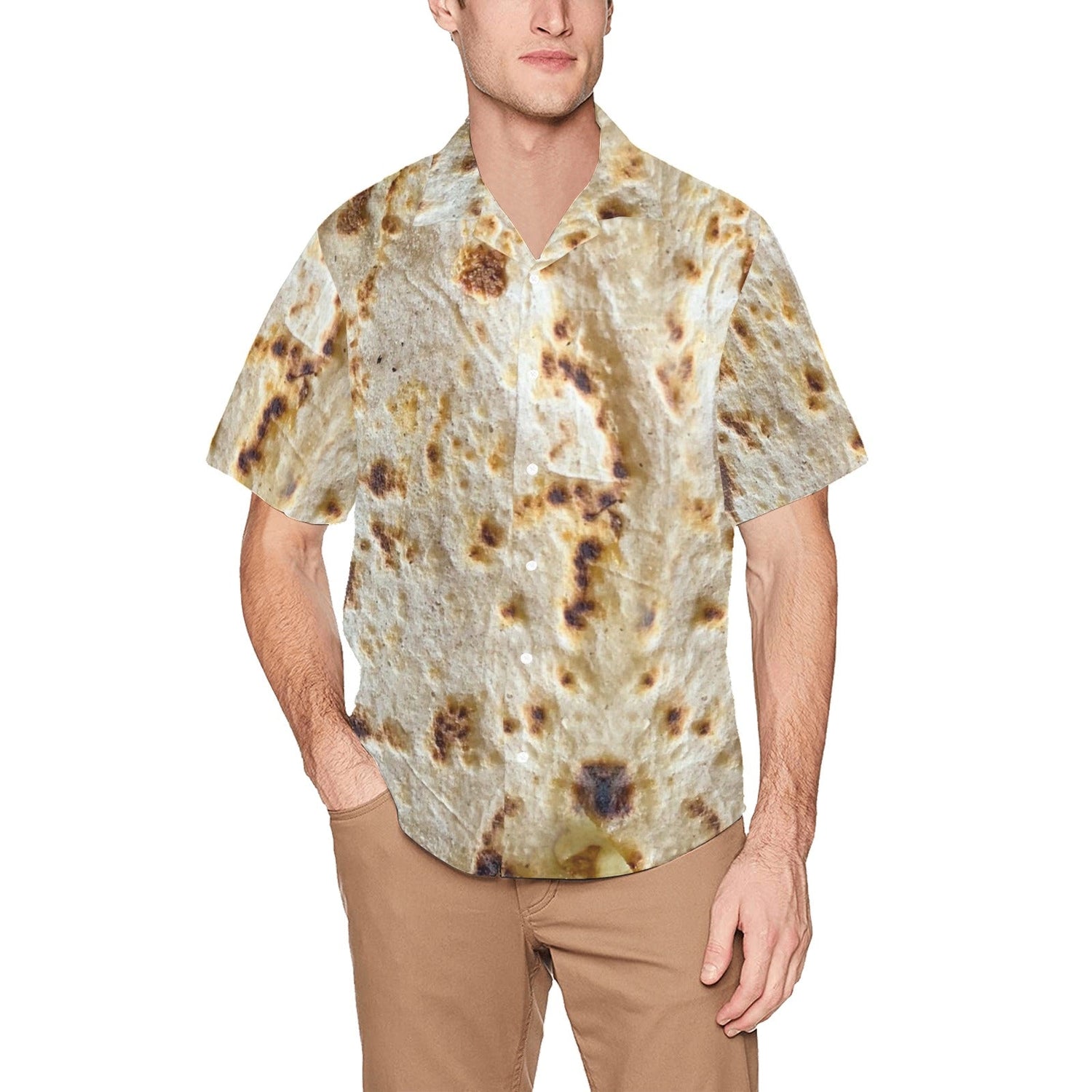 Men's All Over Print Hawaiian Shirt With Chest Pocket(ModelT58) - Inkedjoy